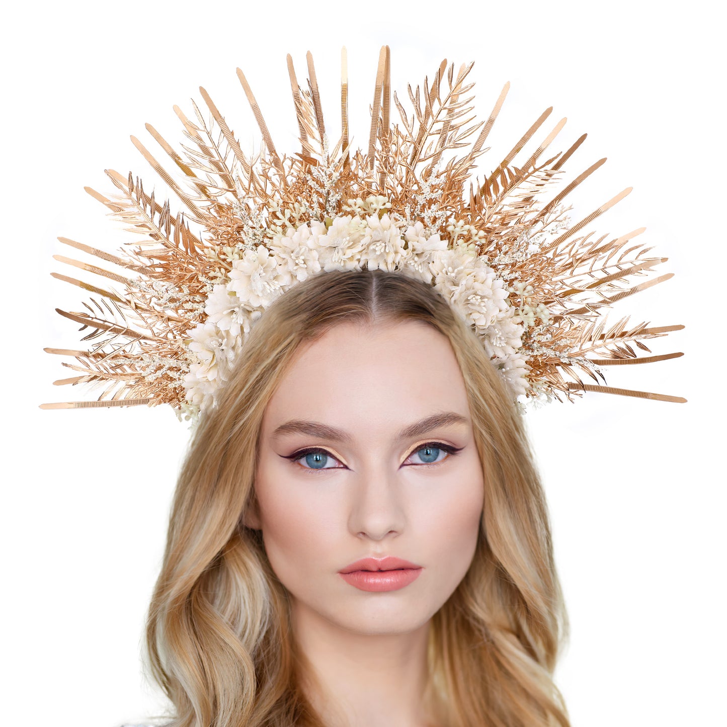 Spiked Halo Headband Sunburst Crown