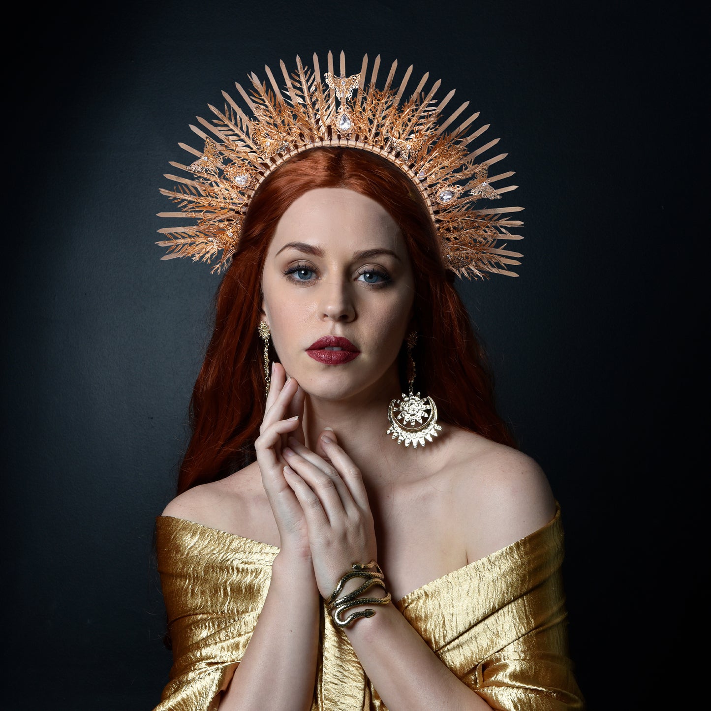 Spike Headwear Virgin Mary Headpiece