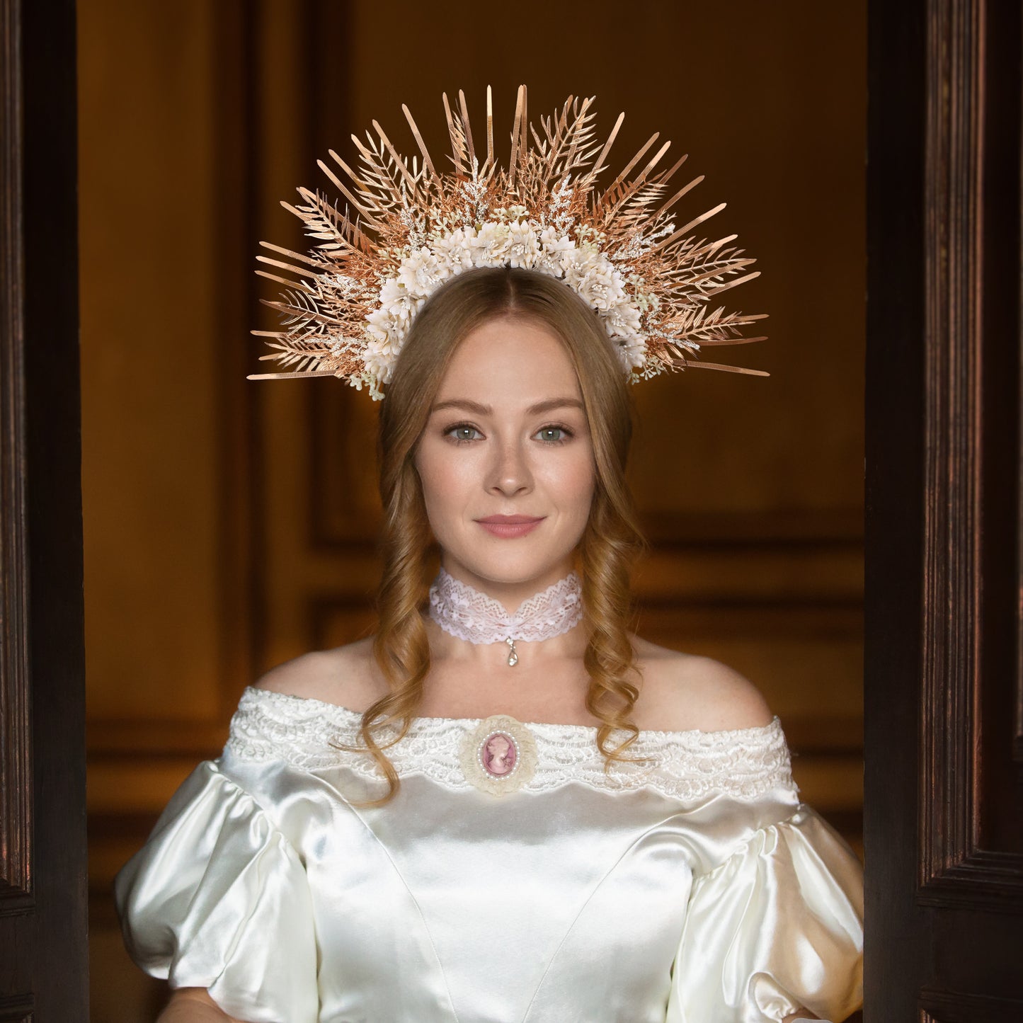 Spiked Halo Headband Sunburst Crown