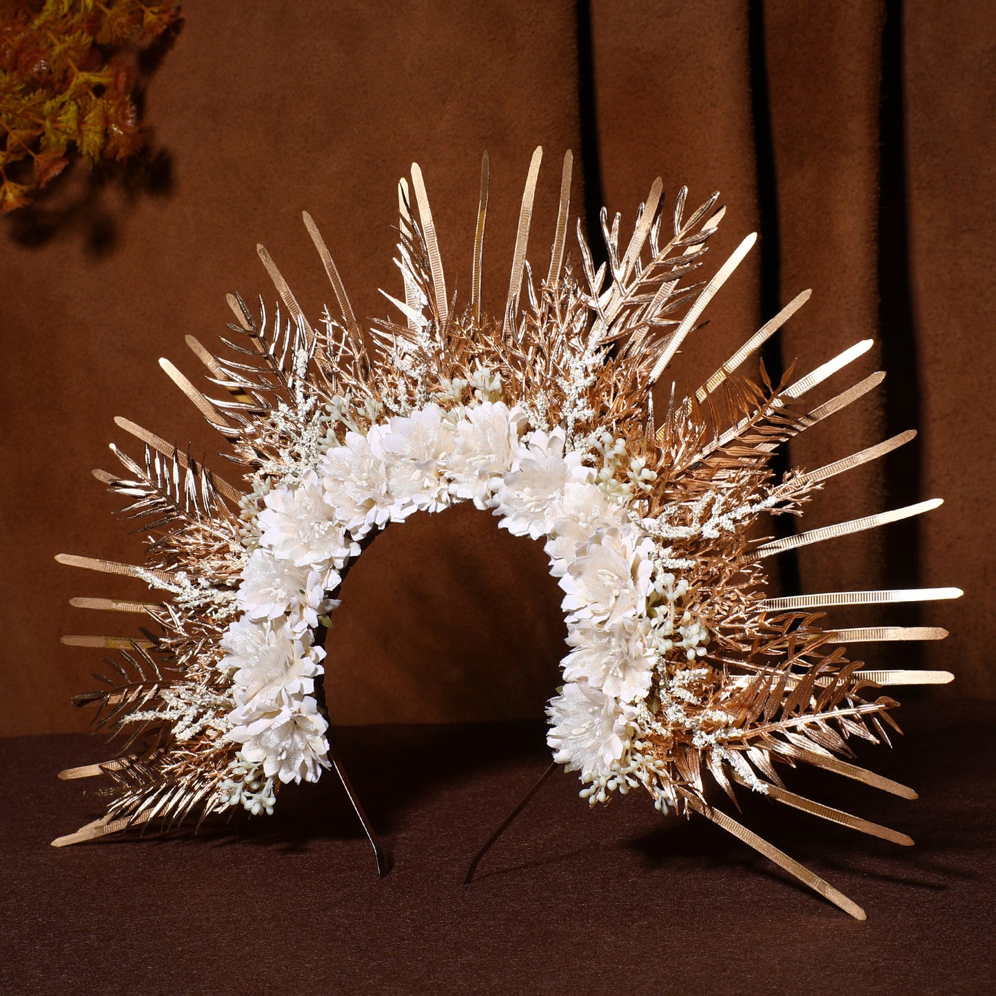 Spiked Halo Headband Sunburst Crown