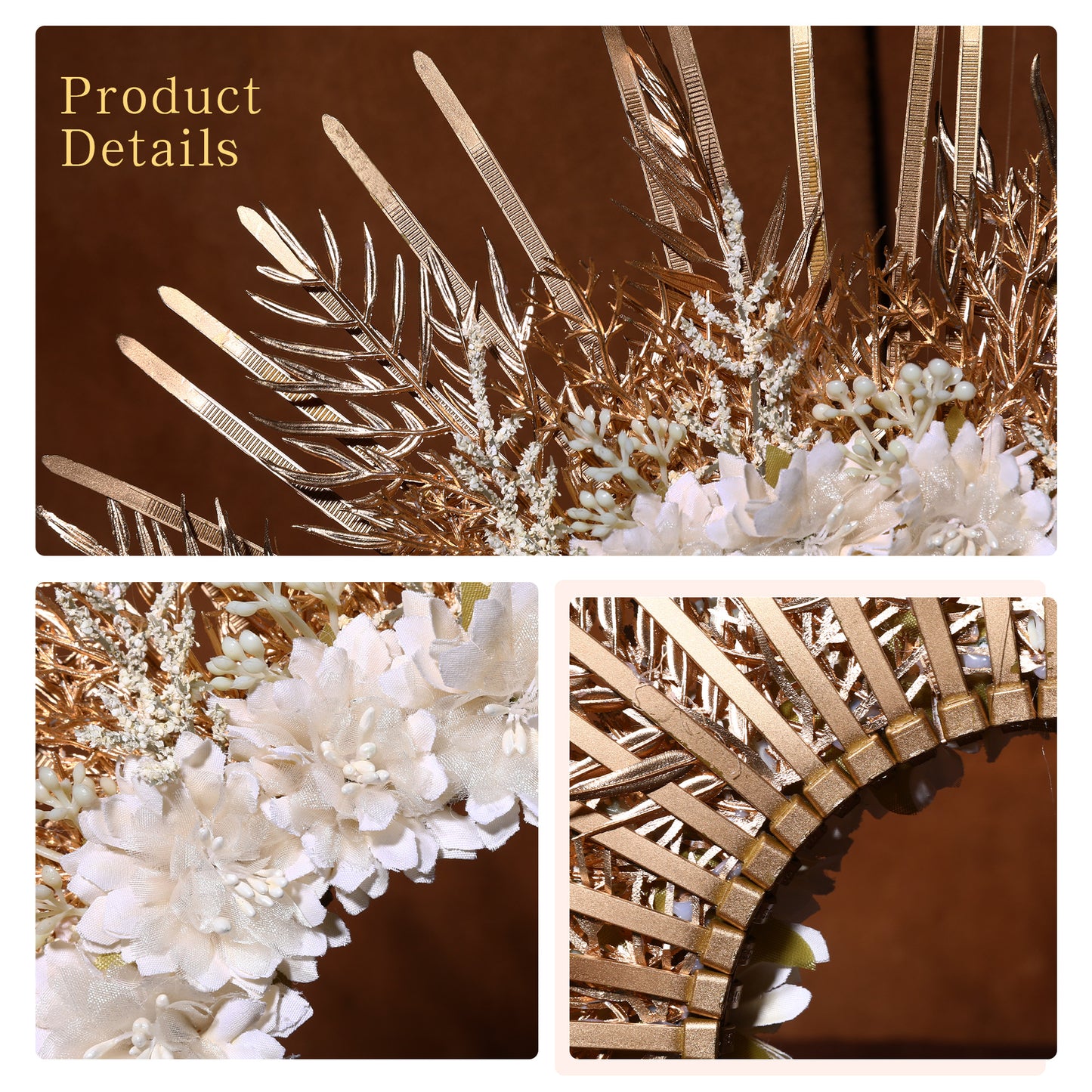 Spiked Halo Headband Sunburst Crown