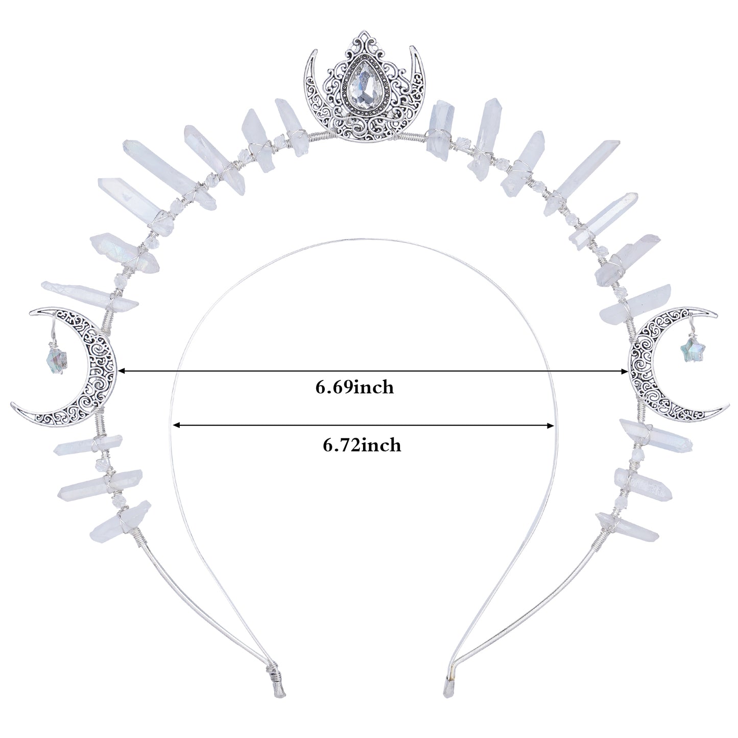 Virgin Crown Goddess Headband Angel Headwear