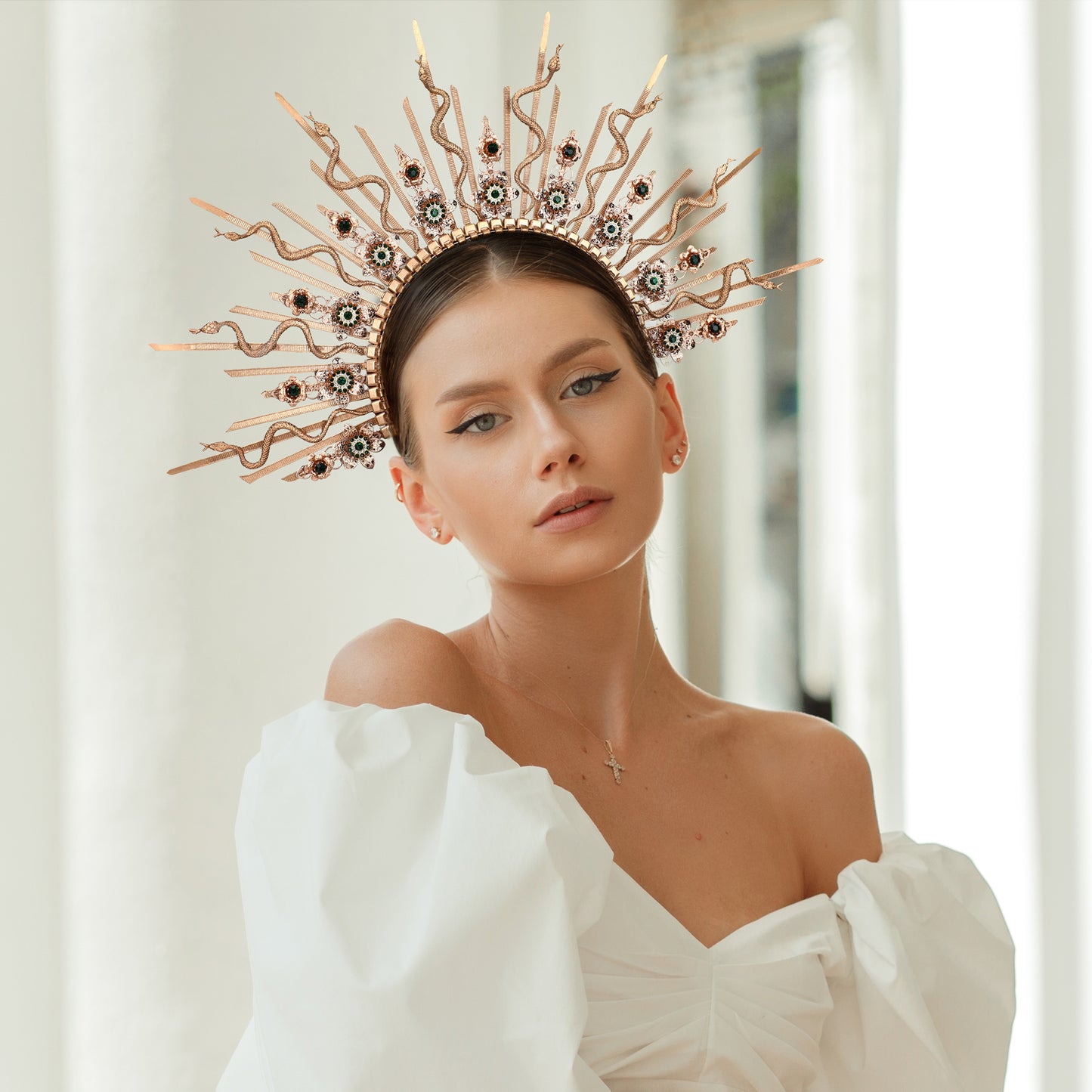 Bulk Medusa Snake Halo Crown Headpiece