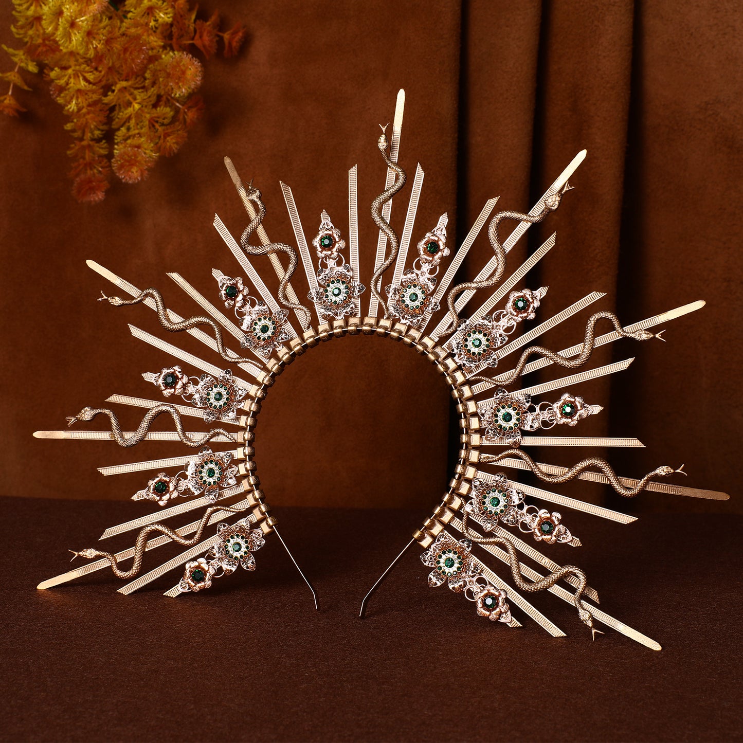 Bulk Medusa Snake Halo Crown Headpiece