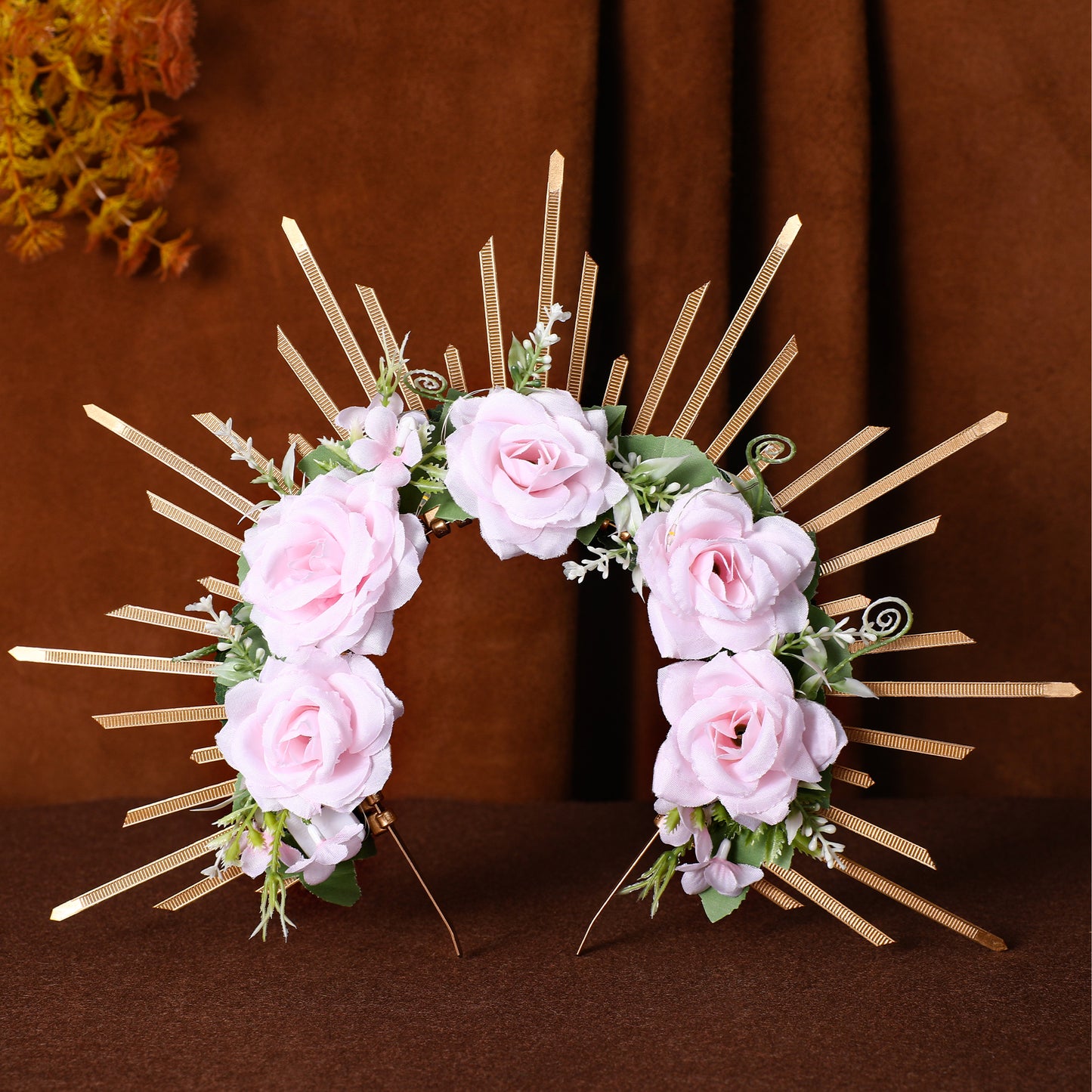 LED Flower Halo Crown - Fairy White Flower Costume Headband