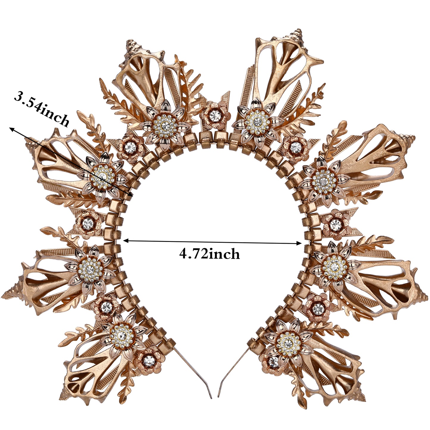 Mermaid Headband Goddess Bridal Headwear
