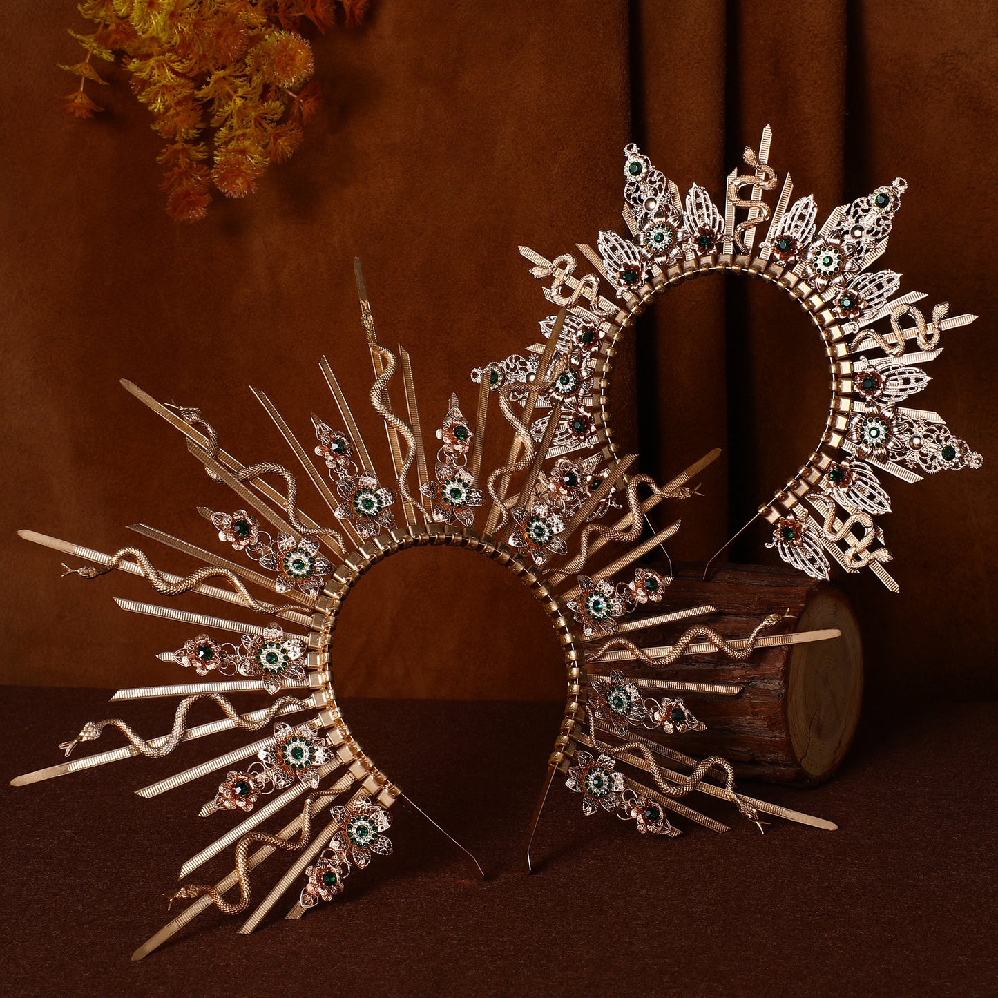 Bulk Medusa Snake Halo Crown Headpiece