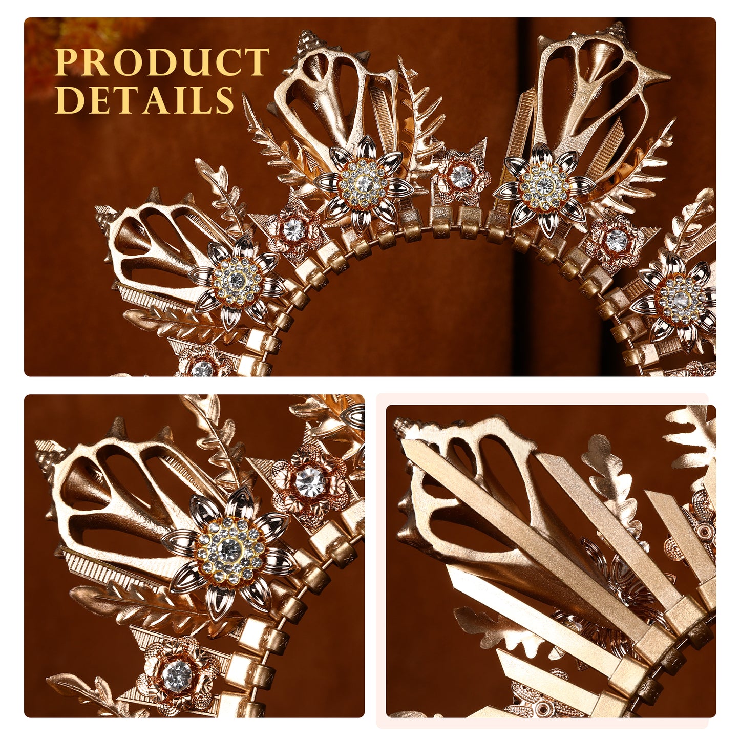 Mermaid Headband Goddess Bridal Headwear
