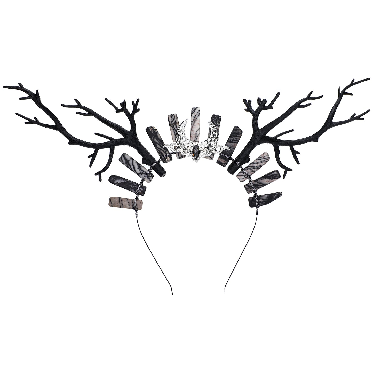 Black Forest Witch Crown Deer Antler Headband