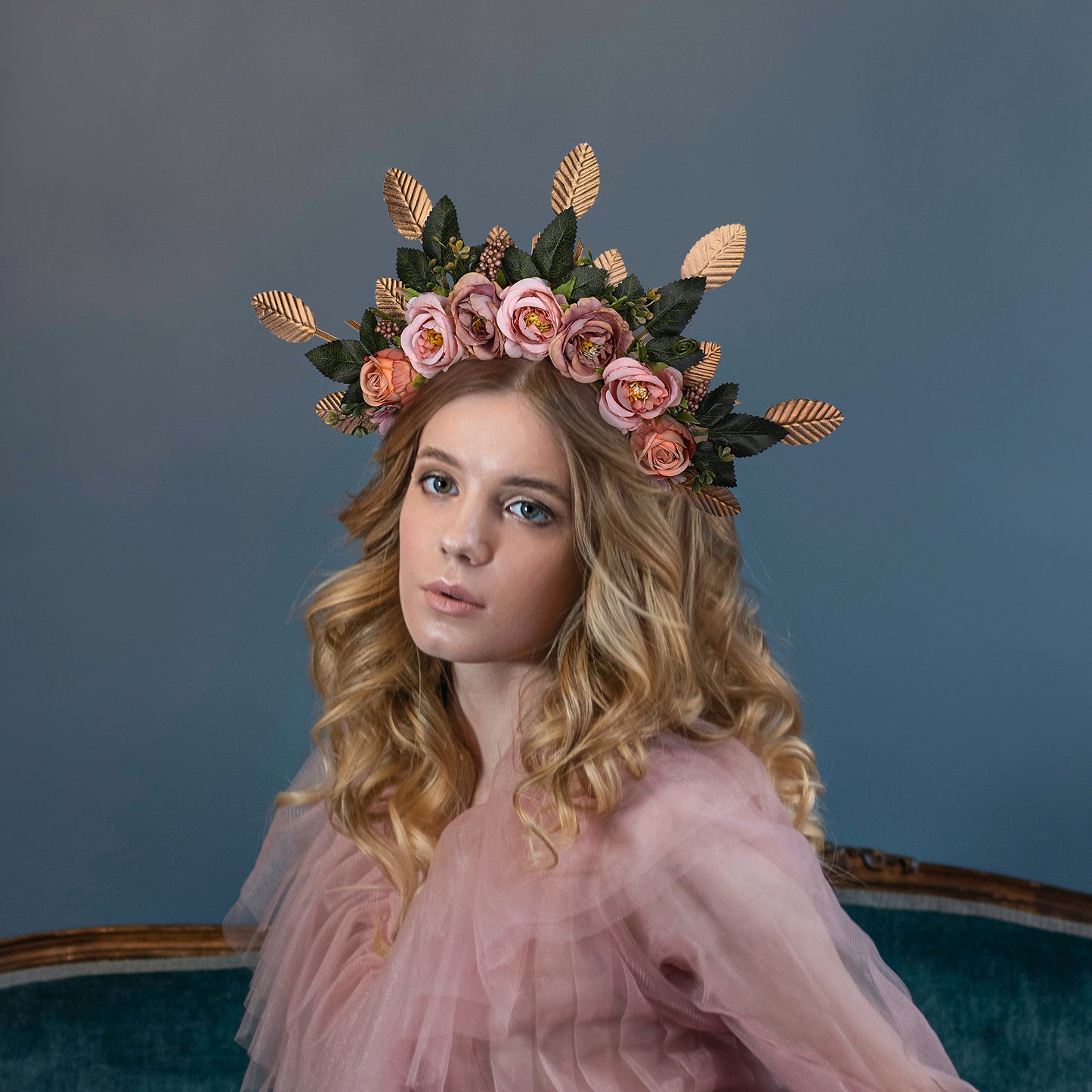 Flower Goddess Halo Crown Headband Fairy