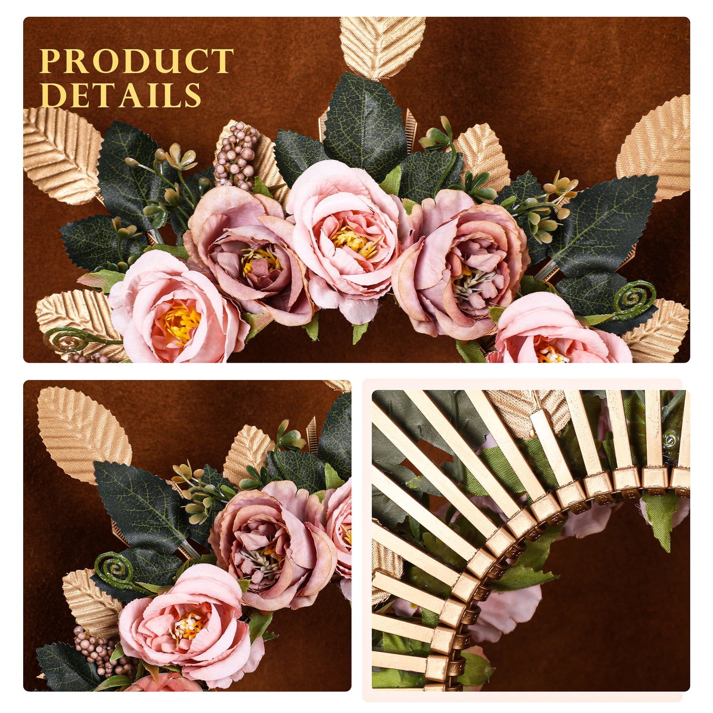Flower Goddess Halo Crown Headband Fairy