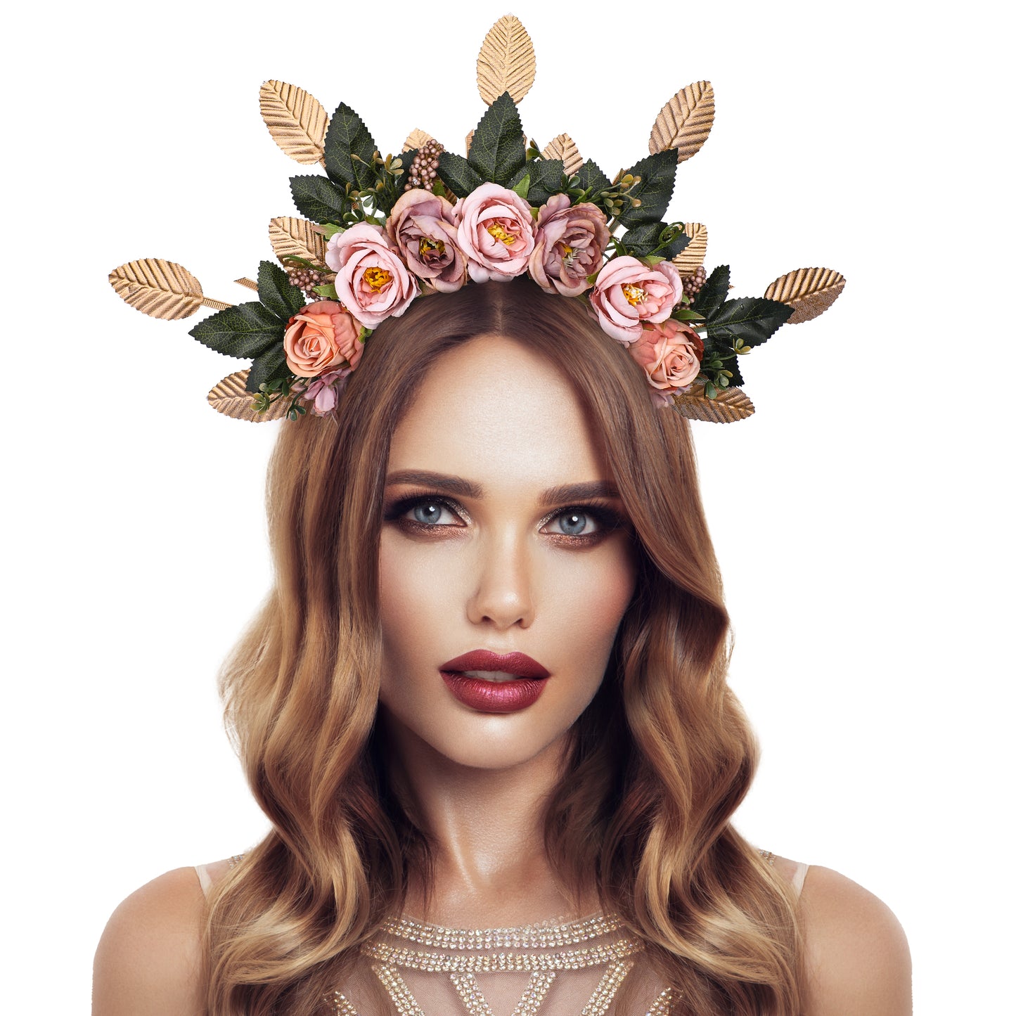 Flower Goddess Halo Crown Headband Fairy
