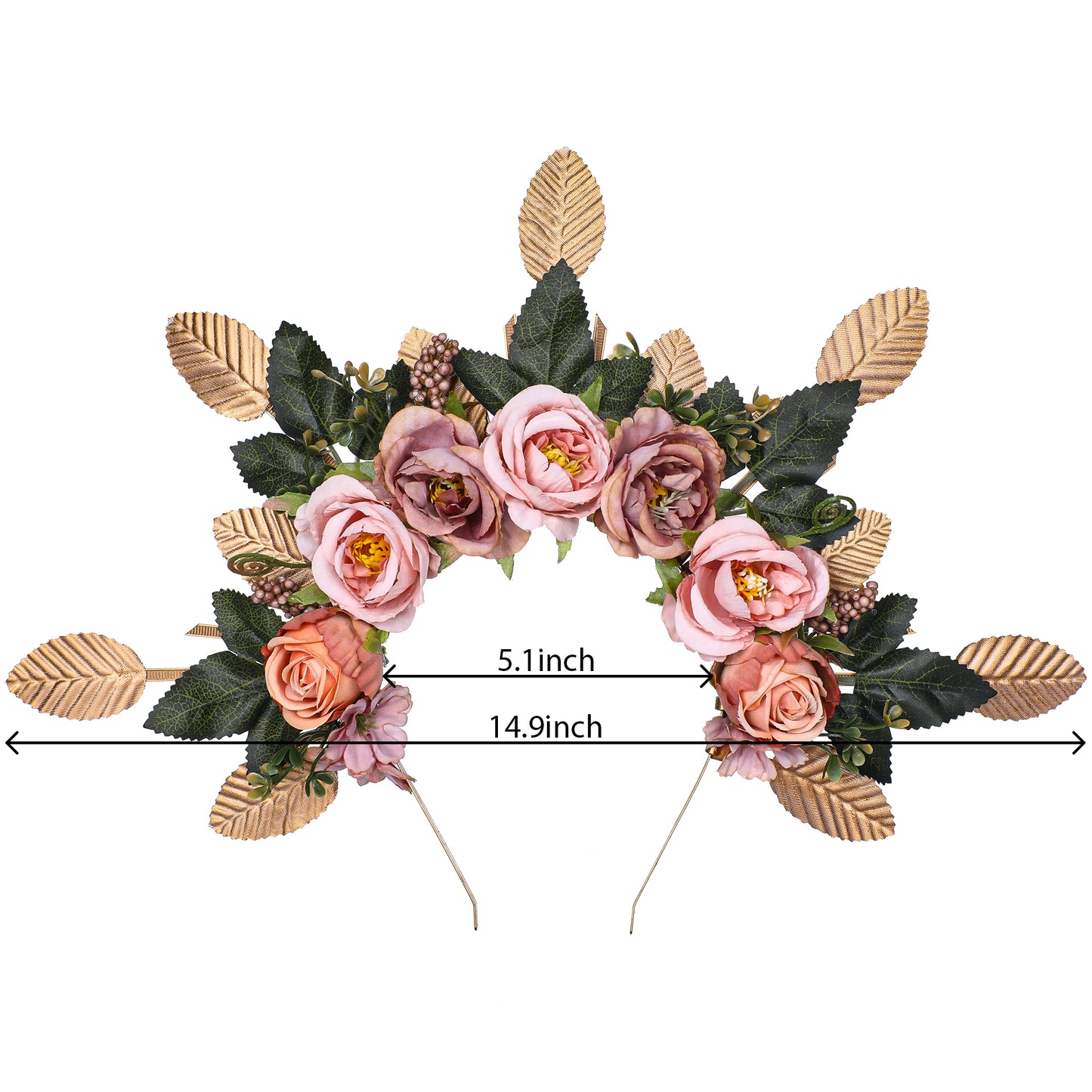 Flower Goddess Halo Crown Headband Fairy