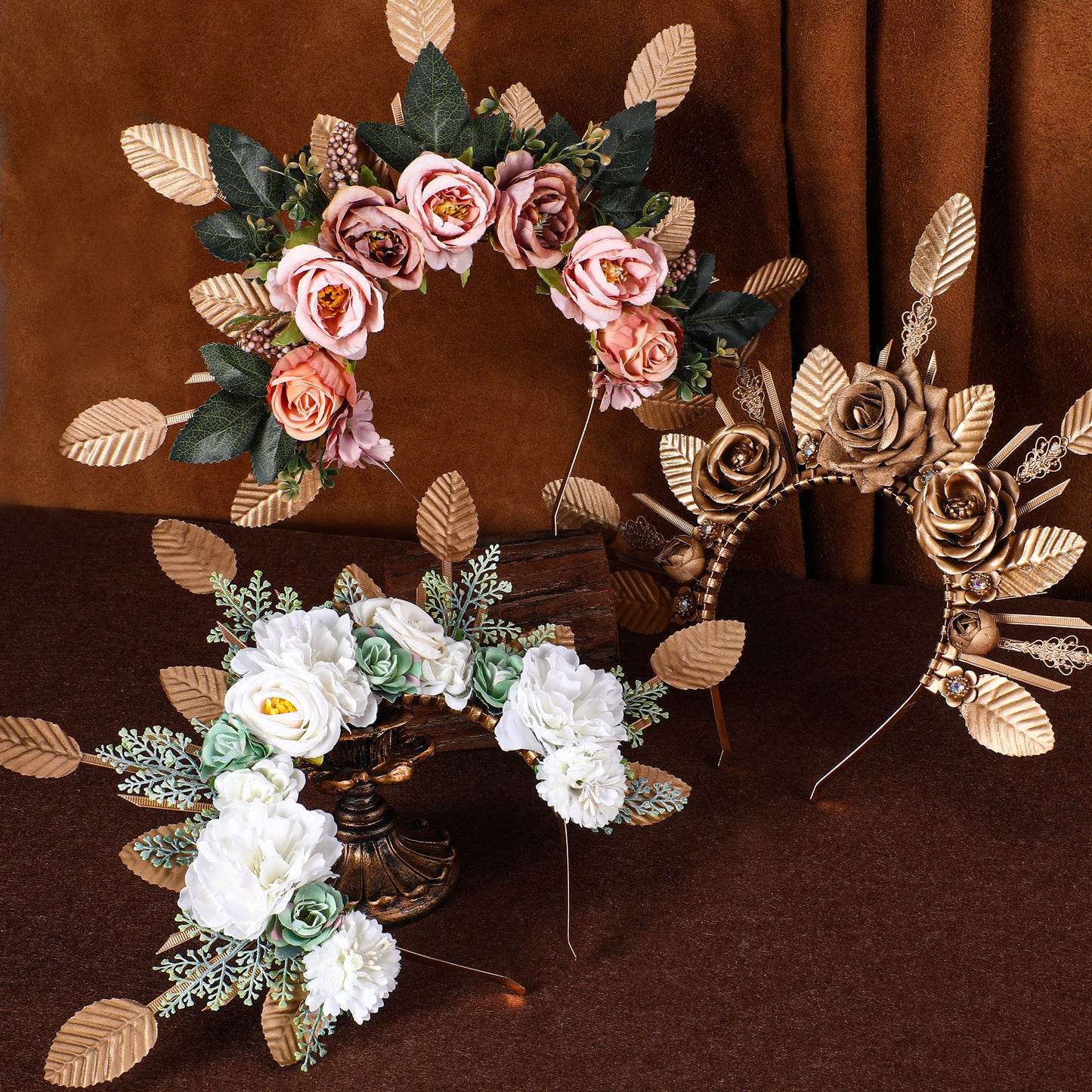 Flower Goddess Halo Crown Headband Fairy
