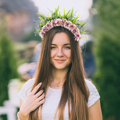 Woodland Flower Crown Earth Day Headband