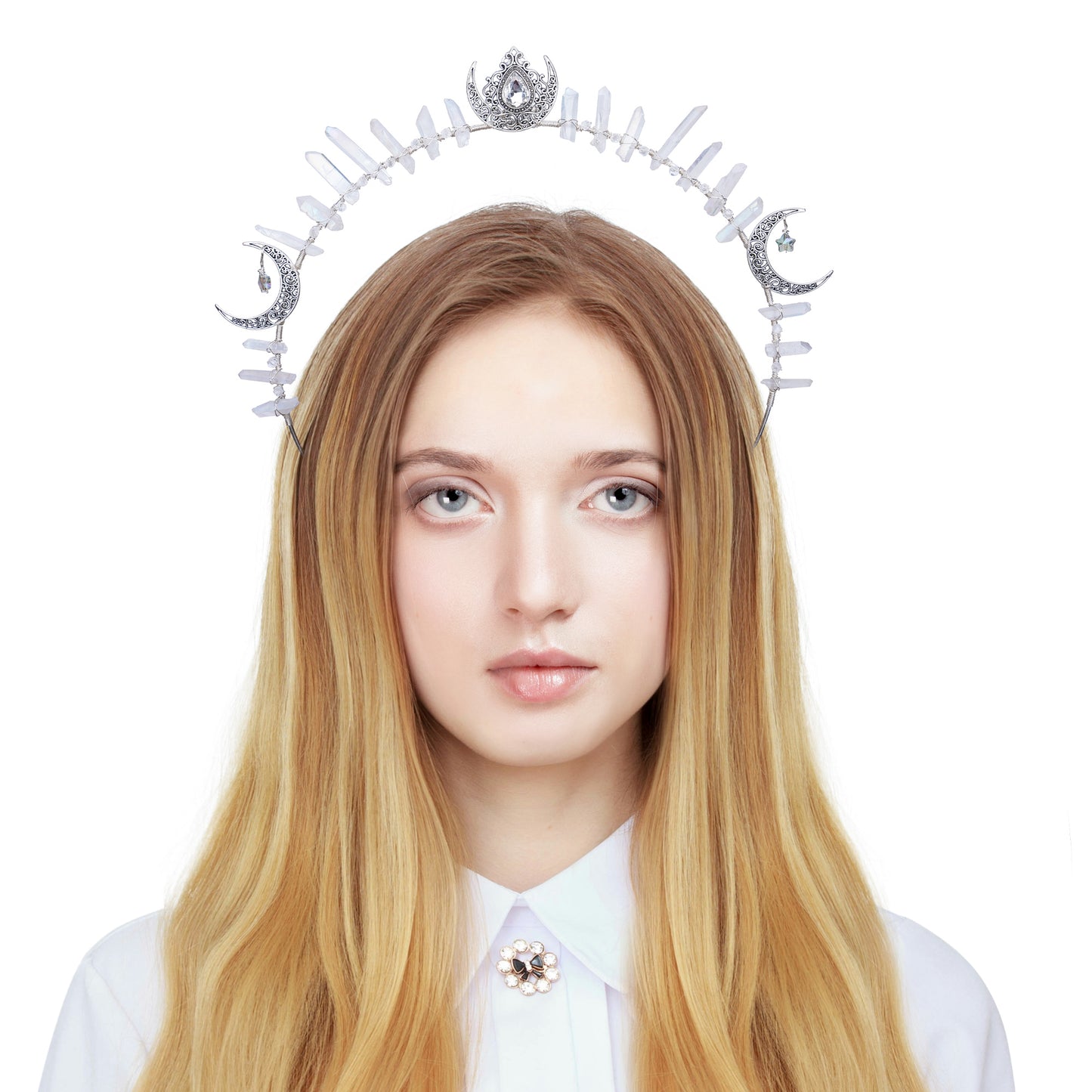 Virgin Crown Goddess Headband Angel Headwear