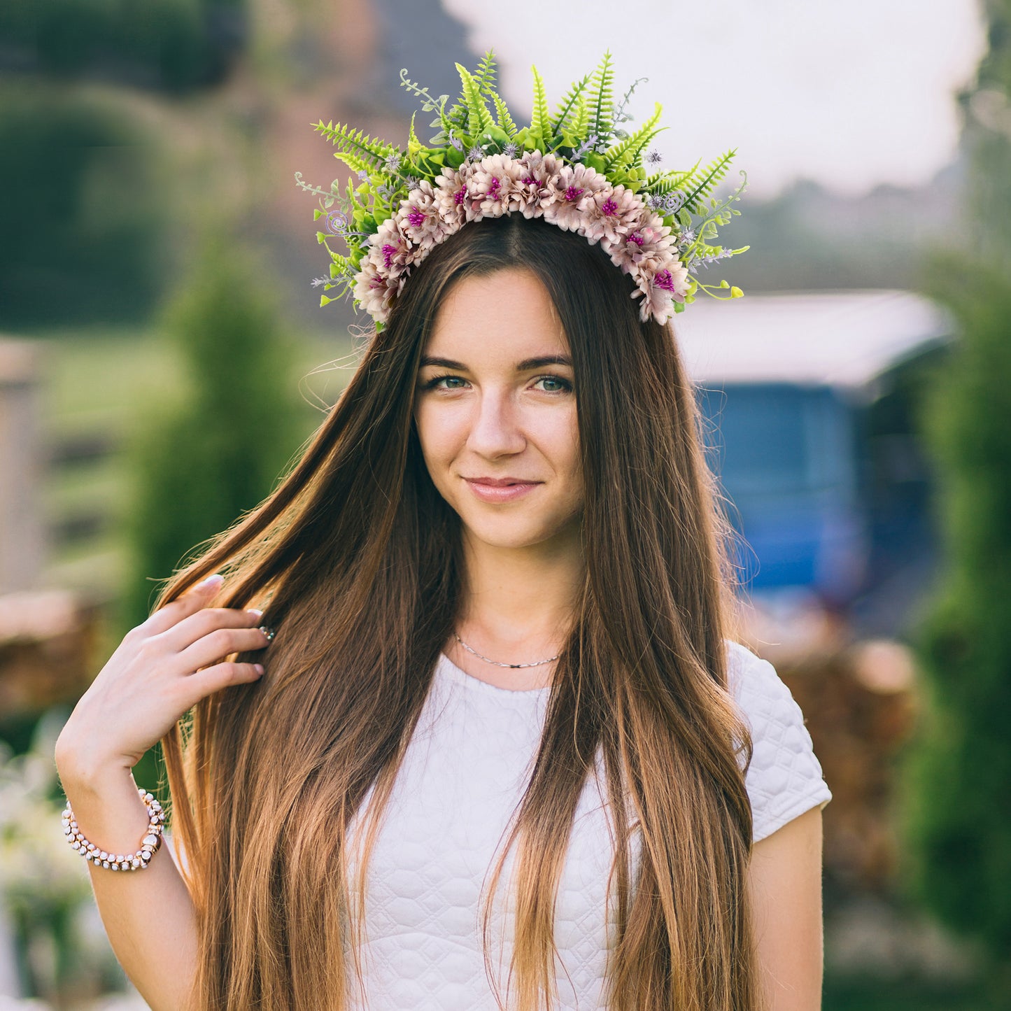 Woodland Flower Crown Earth Day Headband