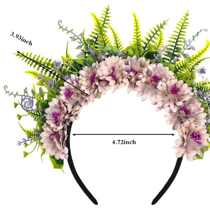 Woodland Flower Crown Earth Day Headband