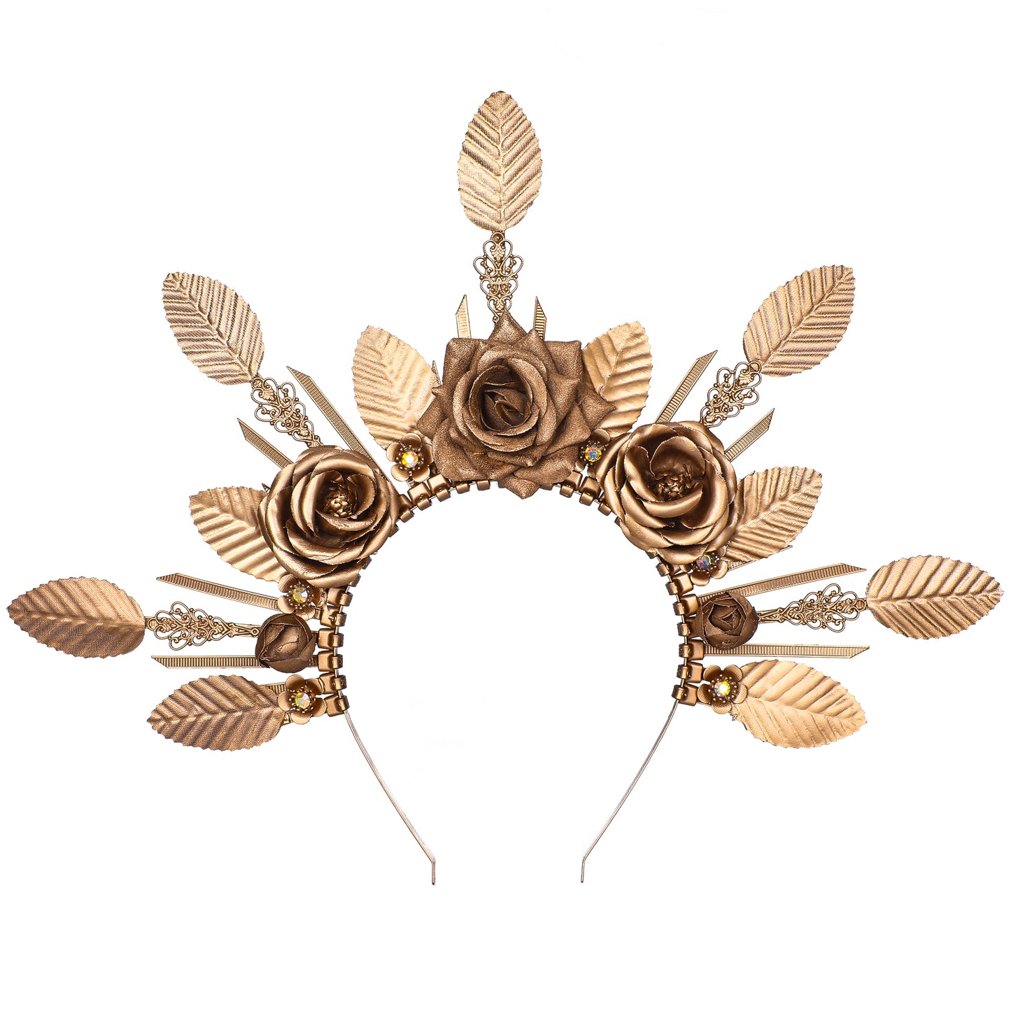 Flower Crown Sun Goddess Halo Headpiece